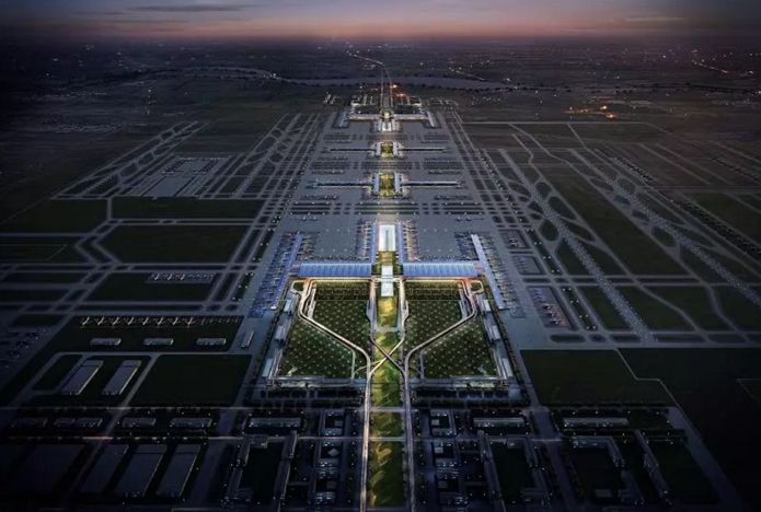 北京大兴国际机场开工建设的视频,北京大兴国际机场正式投运的视频