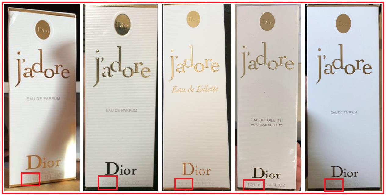 迪奥真我香水edp和eau有什么区别,迪奥真我系列鉴别图解