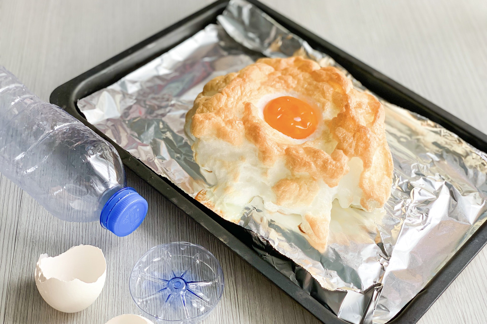 自制打蛋神器教程,用塑料杯做打蛋神器