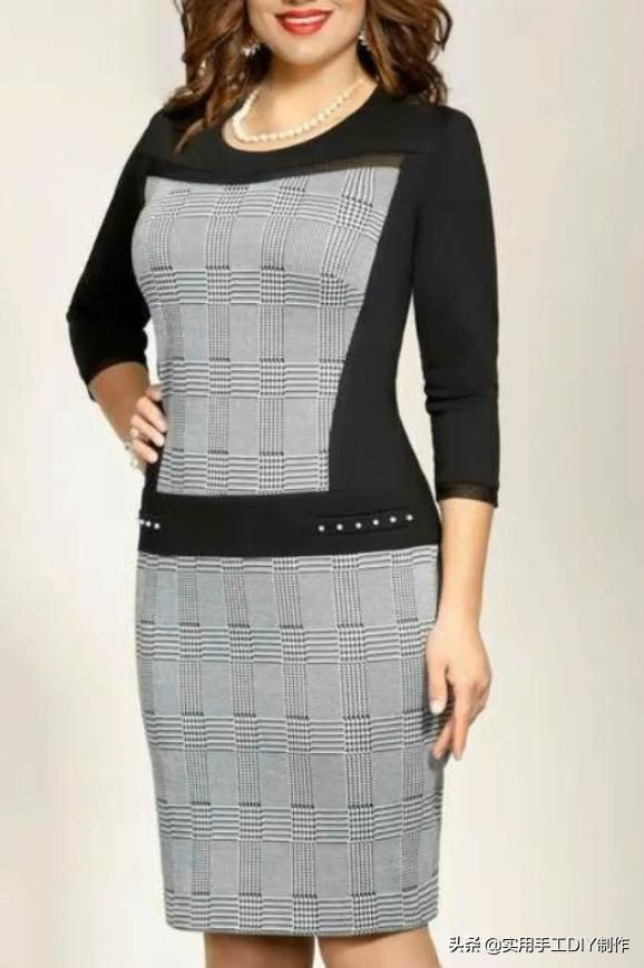 布艺背心套裙,妈妈装40-50岁洋气时髦新款套裙