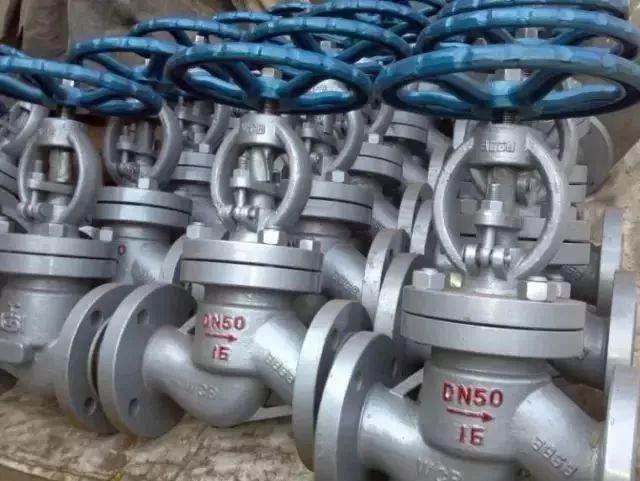 截止阀的明细表,截止阀现场图片