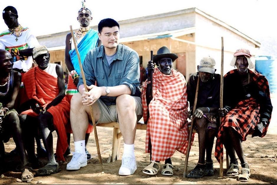 姚明，你永远是这个非洲土著部落的“守护神”