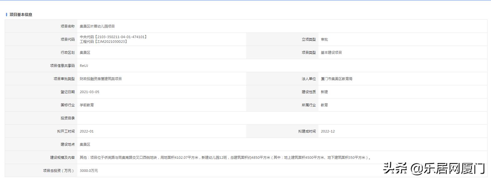 厦门新增学校,2022厦门有新学校吗