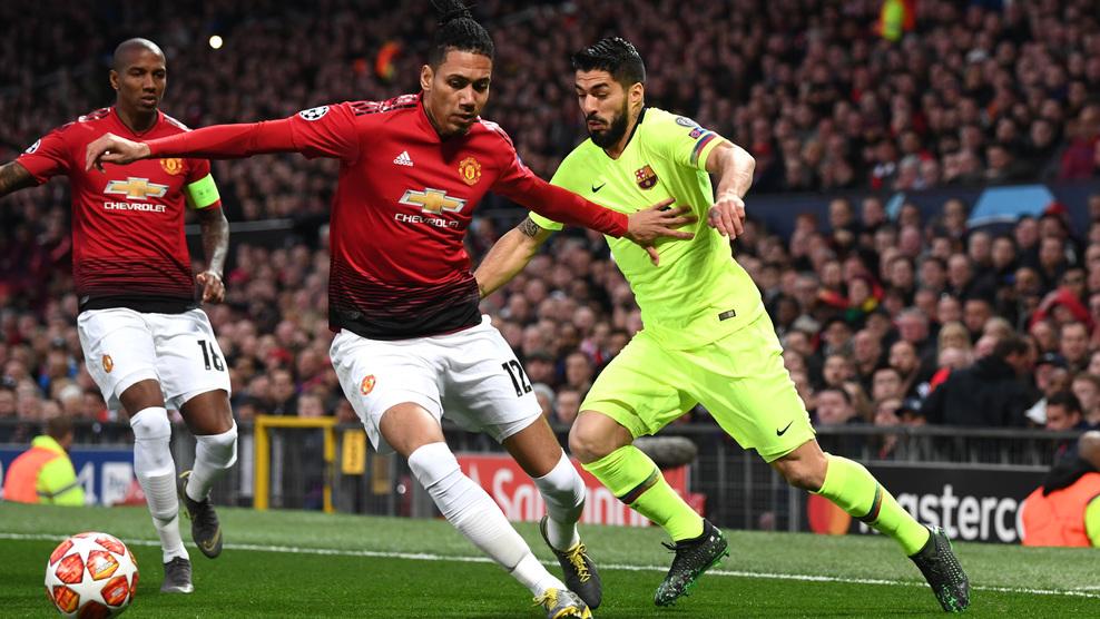 巅峰巴萨三叉戟vs曼联,巴萨2比2曼联乌龙球