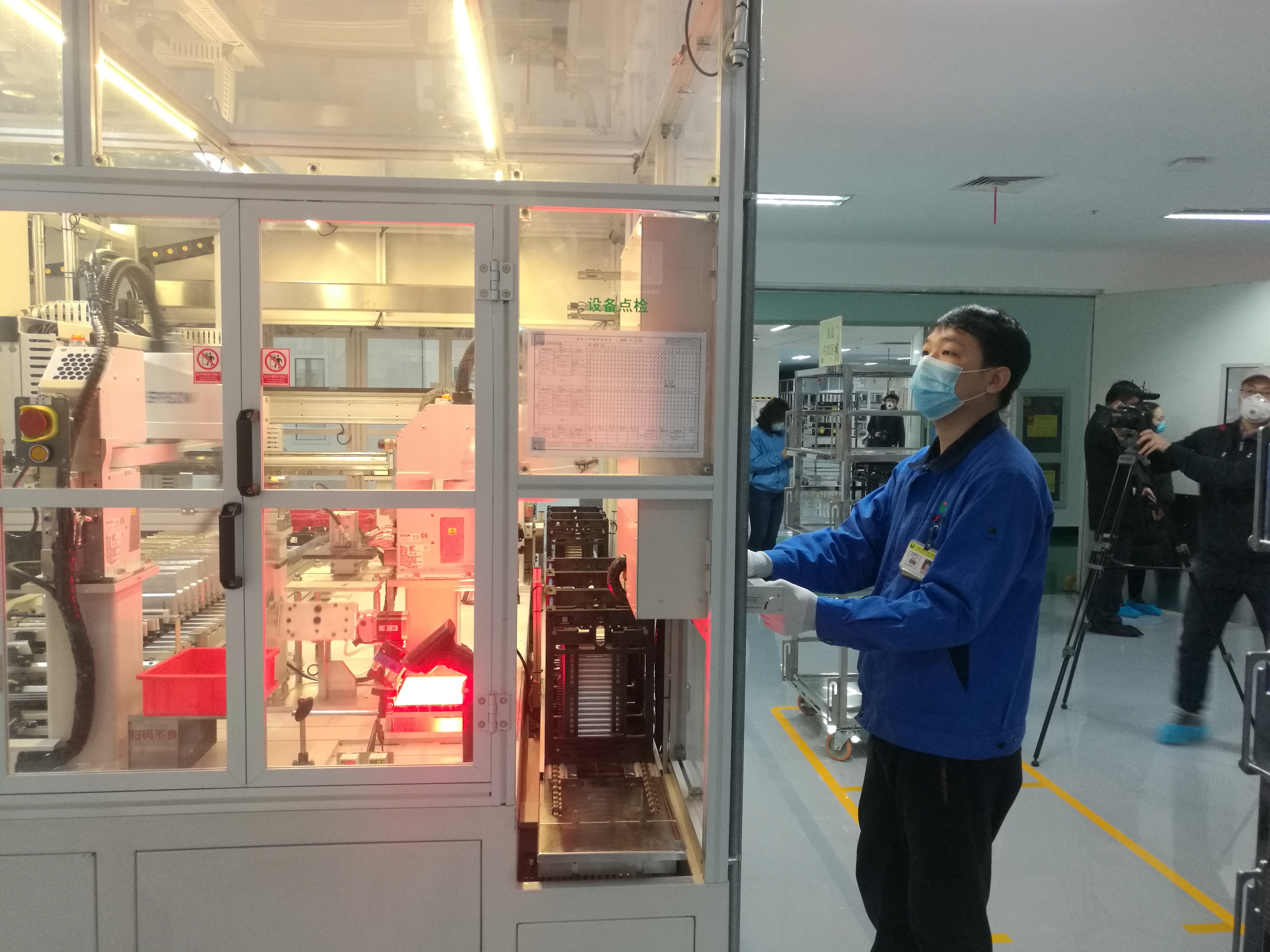 力神电池铁锂车间,力神电池防控疫情