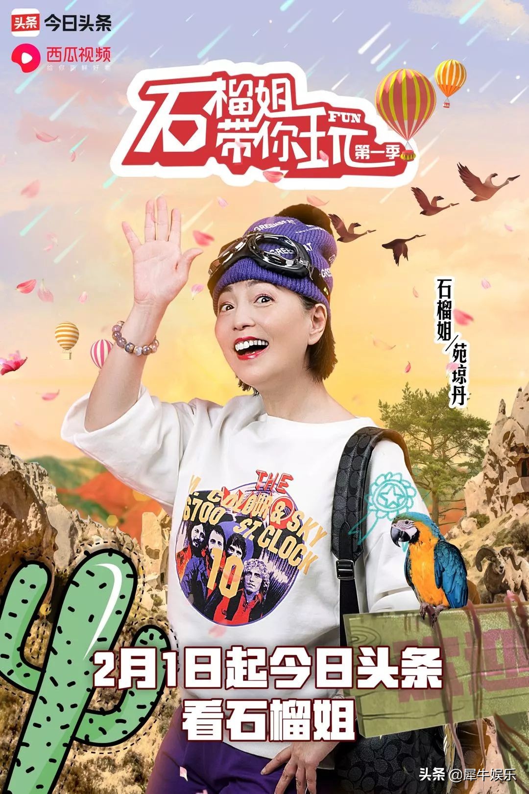 《石榴姐带你玩》收割春节流量，*今条头日**如何玩转明星定制内容？