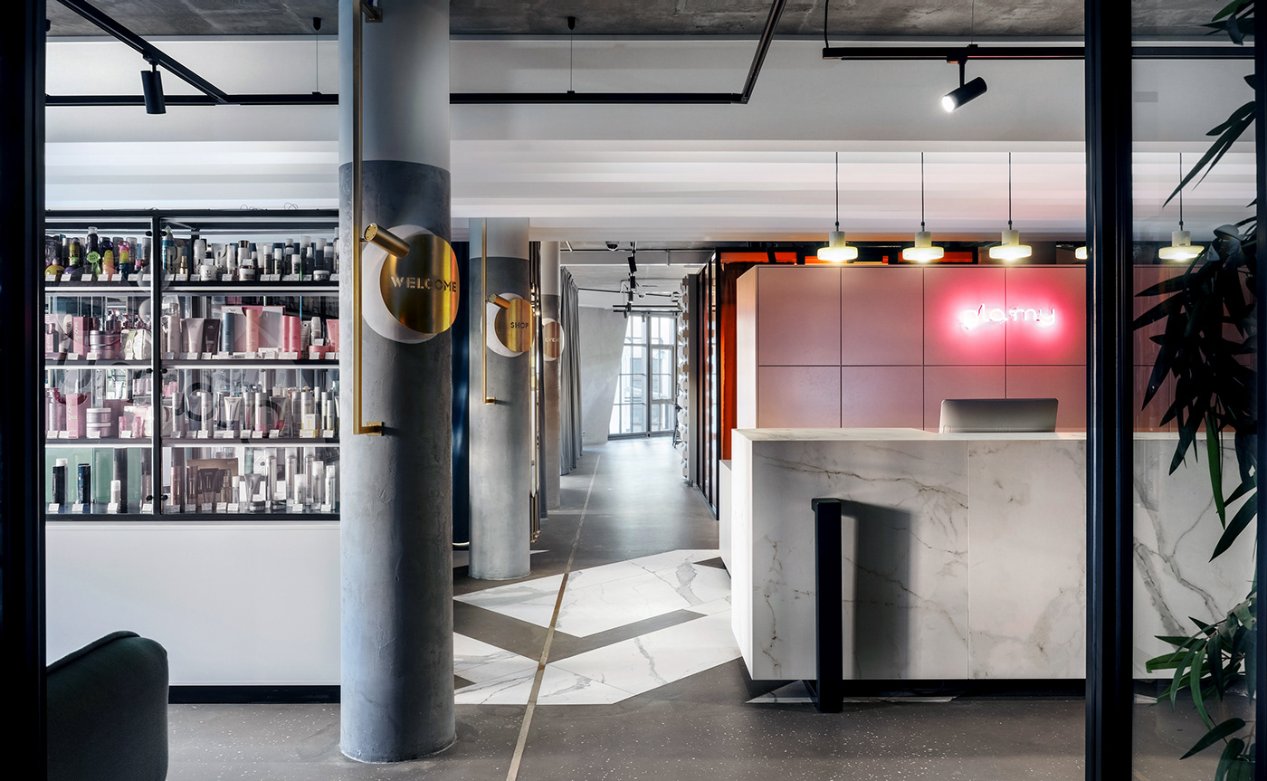 「设计」：GLAMYbeautyshop|理发店