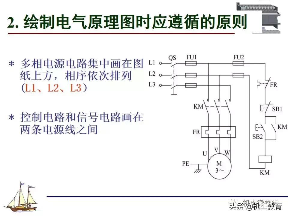 plc电气控制电路的分析,新手怎么快速了解电气控制电路图
