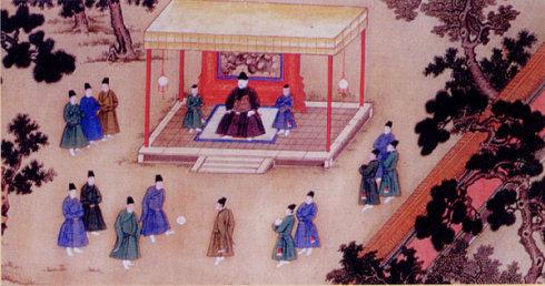 宋朝的蹴鞠足球长什么样,足球起源于中国蹴鞠用英语怎么说