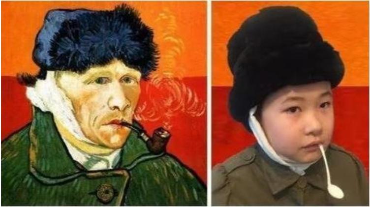 适合小学生模仿的世界名画原图,学生模仿的世界名画100幅人物