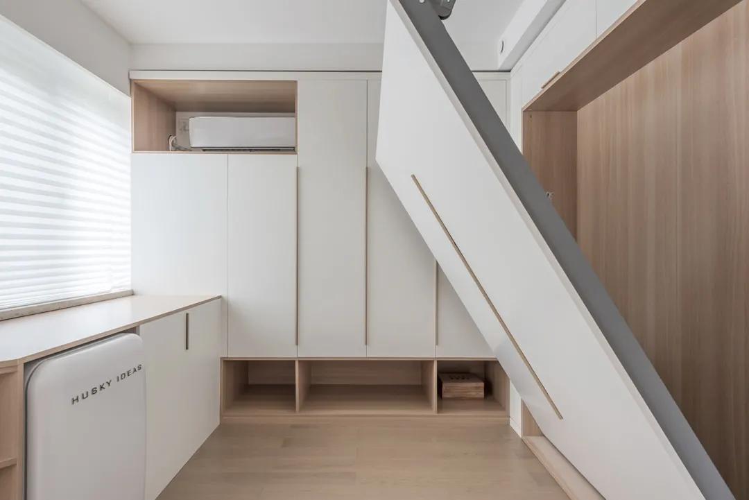 中式风格的精装房改轻奢,精装房微改极简原木风