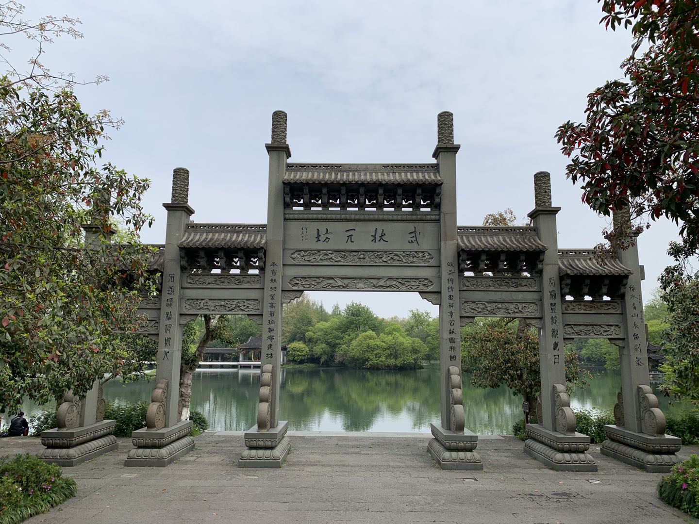 浴鹄湾茅家埠乌龟潭步行路线,浴鹄湾景区