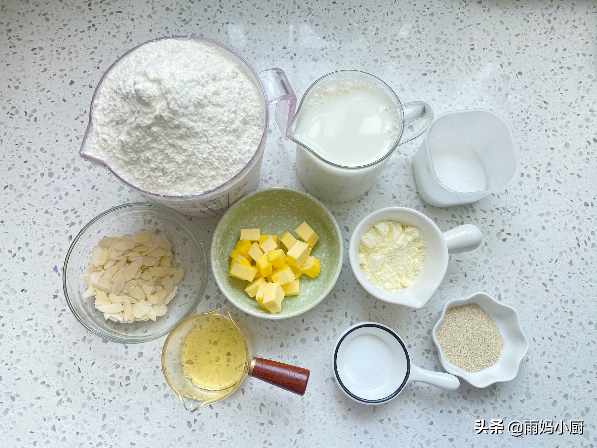 一次就能成功的吐司配方,一次发酵成功的手工吐司做法