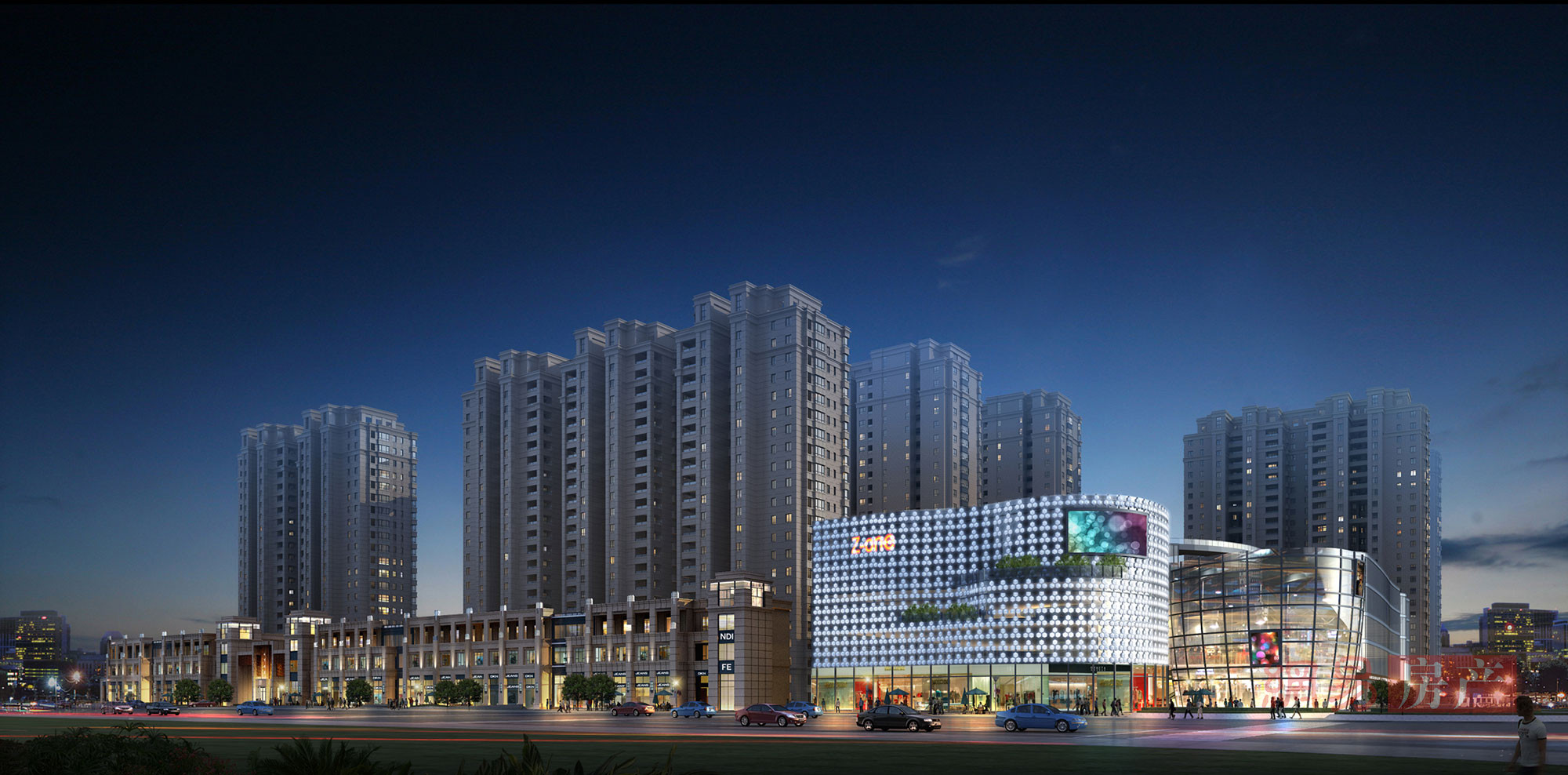 信友城市之光,信友城市之光楼下的饭店