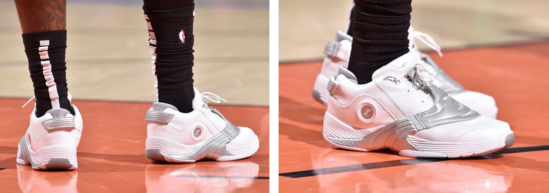 哈雷尔上脚球鞋锐步,nba上脚球鞋排行榜kd16