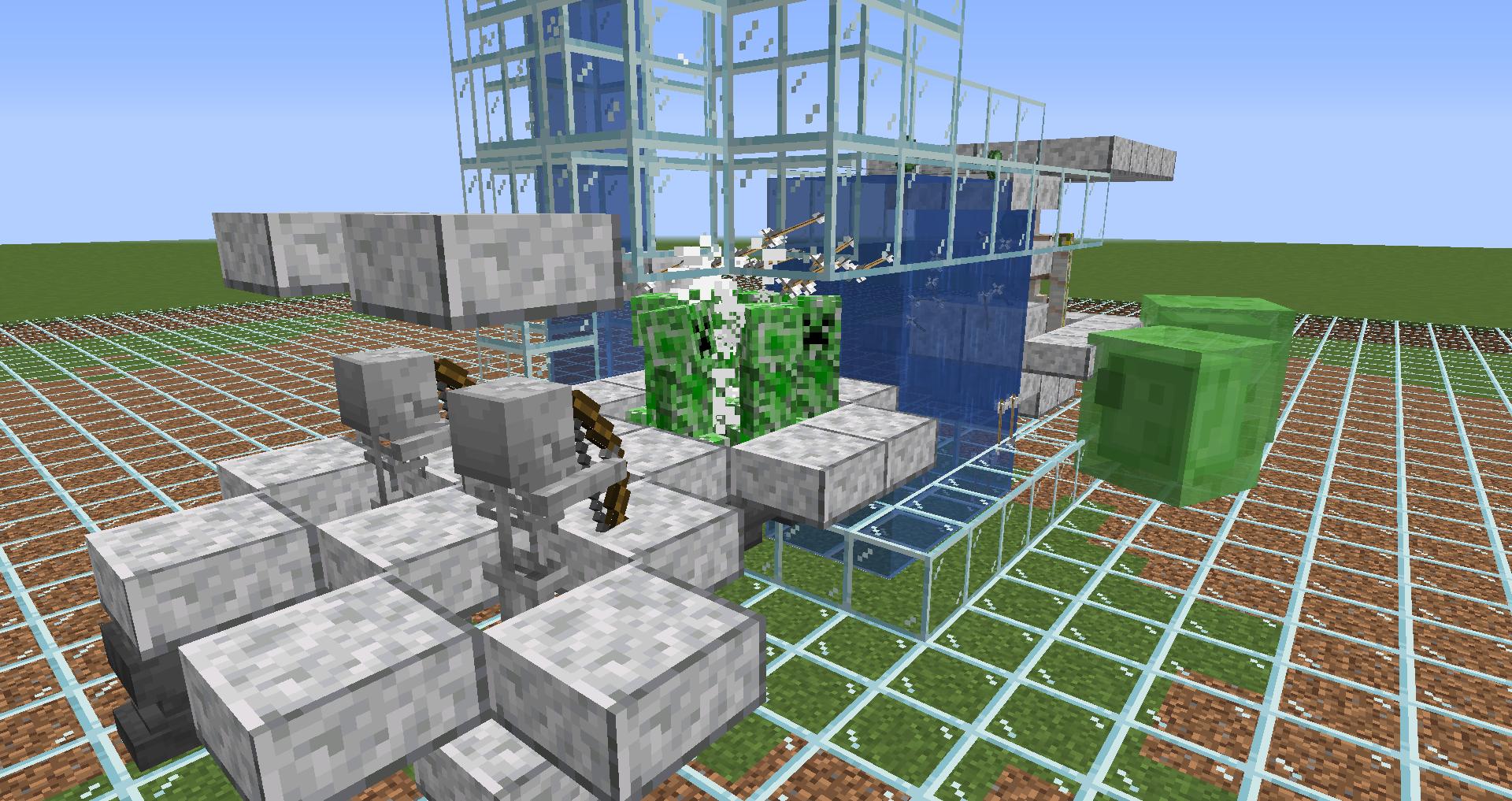 我的世界苦力怕pk末影人,我的世界苦力怕和末影人比赛