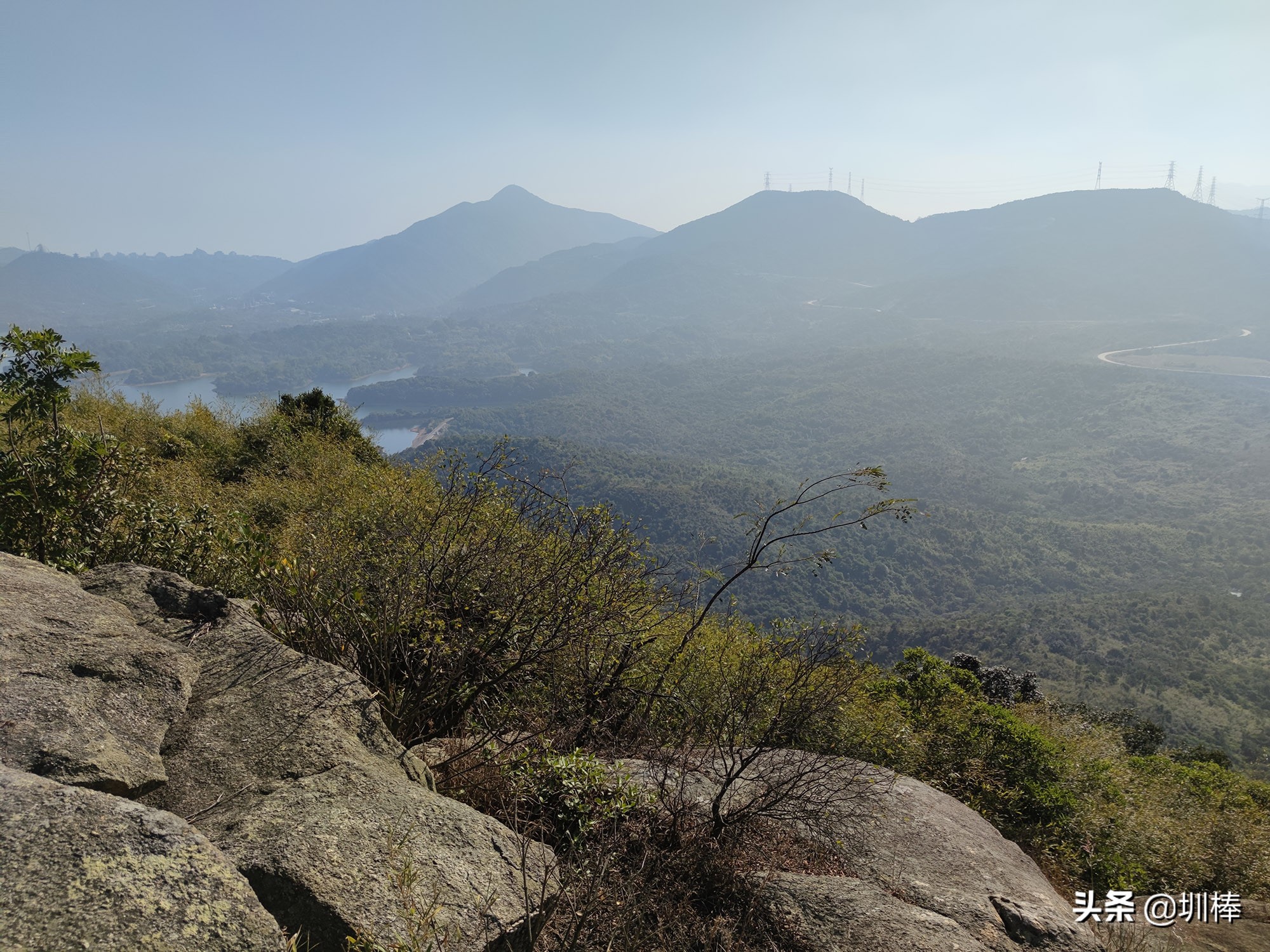 爬深圳山,爬深圳莲花山公园
