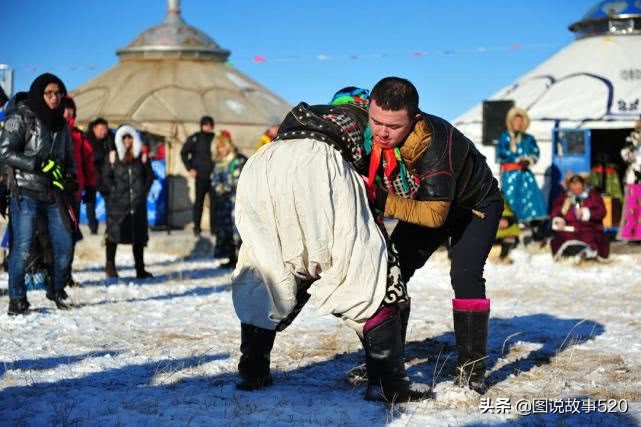 蒙古为什么爱摔跤,蒙古摔跤为什么有那么奇怪的动作