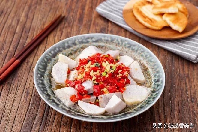 超粉超糯的芋头,食堂剁椒芋头的做法大全家常