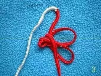 单绳隔珠打结视频教程,手串伸缩加珠绳打结法