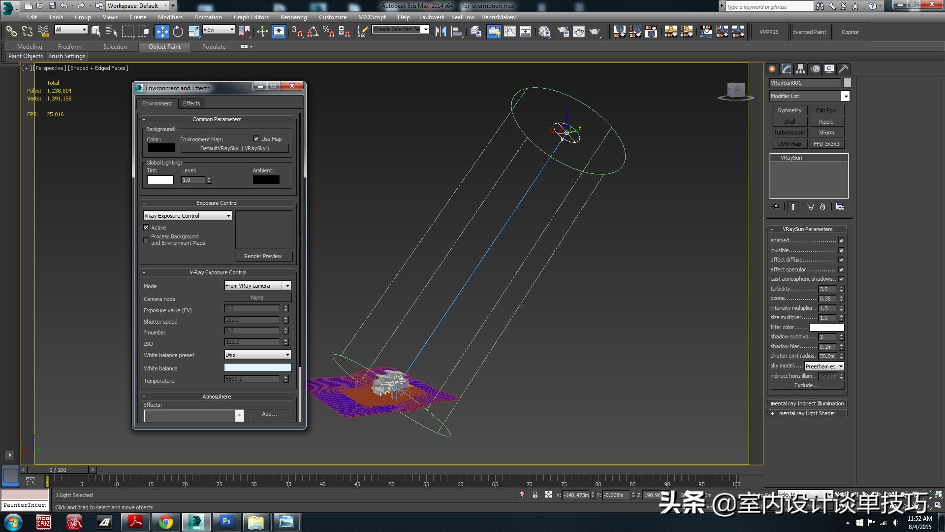 室外图没氛围？两个通用灯光技巧，马来西亚CG艺术家都在用
