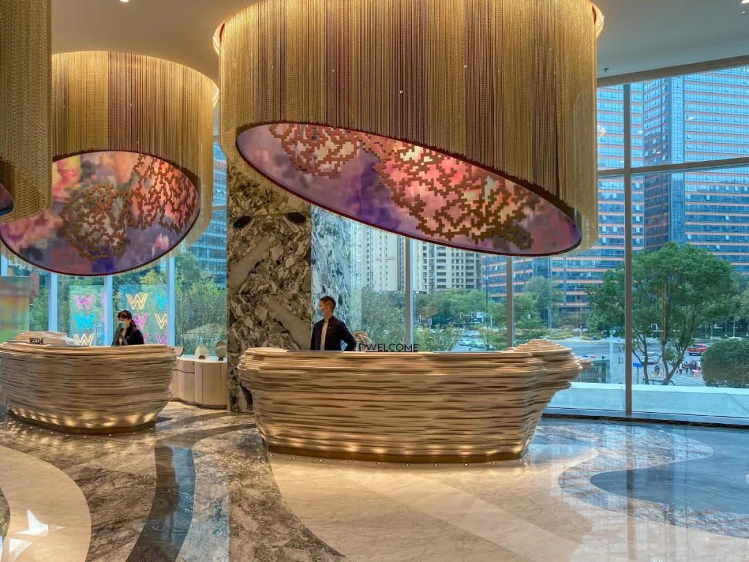 成都w酒店测评,成都w酒店入驻江北嘴