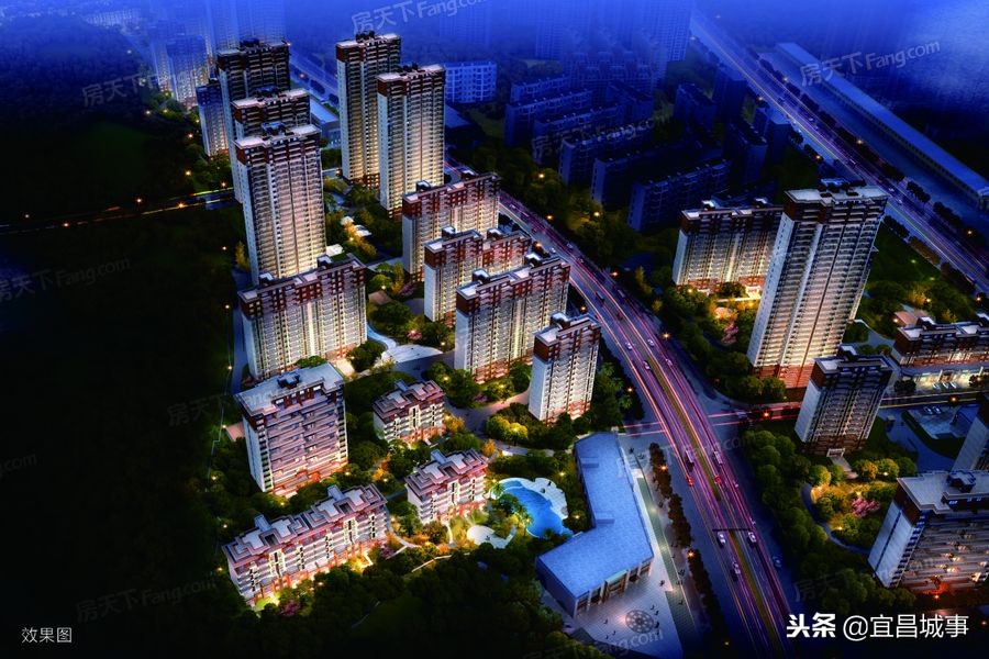 山水华庭和御景华府,宜昌碧桂园凤凰城c区楼盘