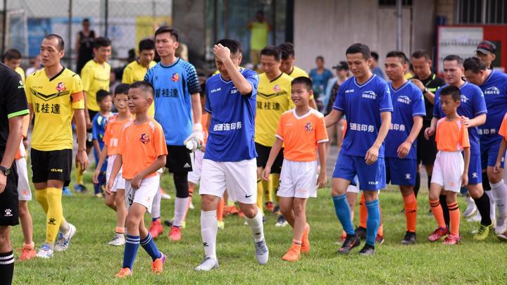 2024年南宁市公益足球邀请赛,为白血病患者捐款活动