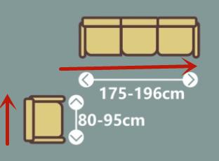 卧室家具布局尺寸,客厅餐厅卧室家具的常规布置形式