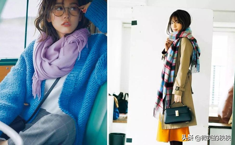 男女围巾冬,冬季围巾的各种围法男