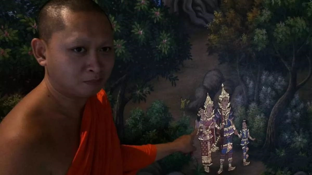 最“潮”寺庙，神仙们脚穿匡威，手拿苹果手机，叼着雪茄