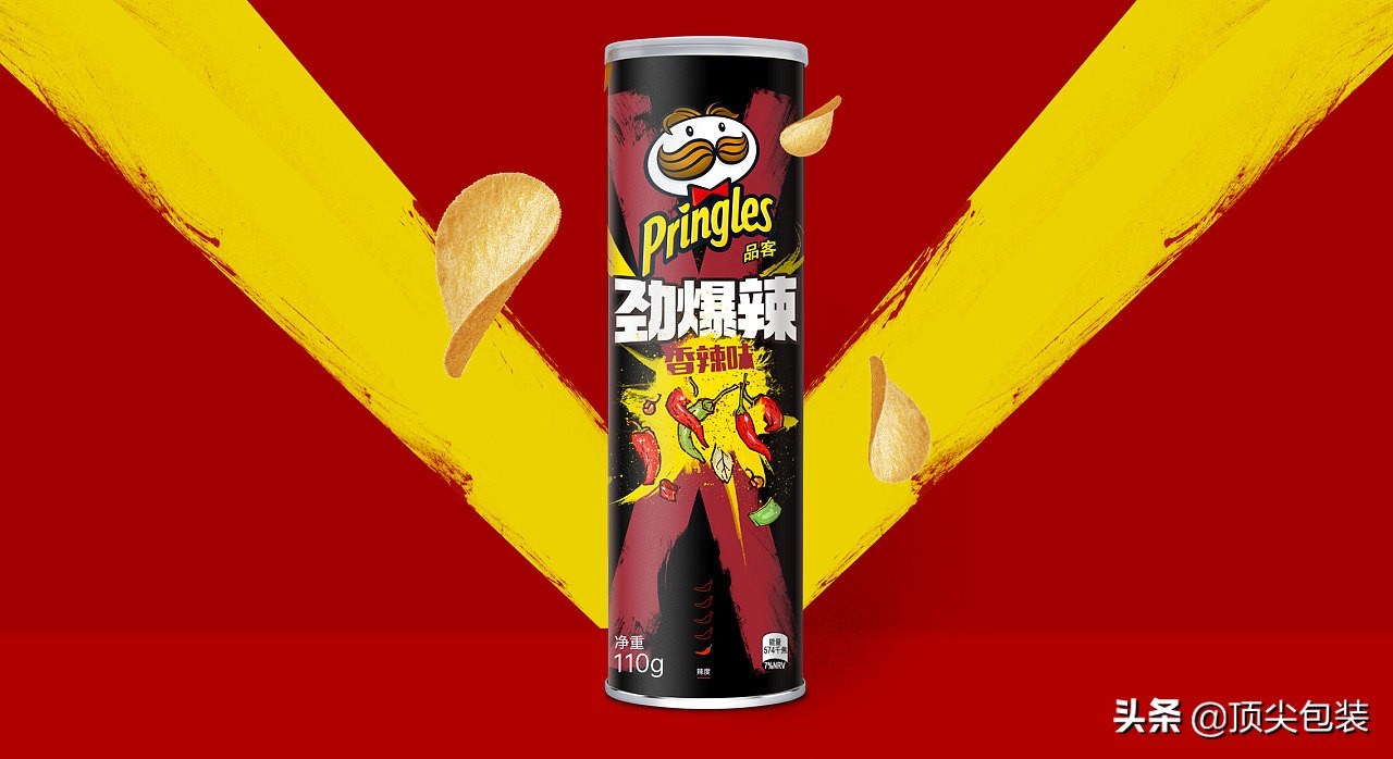 品客薯片配料表图片,品客薯片劲爆辣包