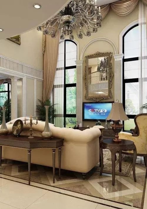 别墅窗帘最新款,100款窗帘效果图