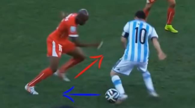 梅西犯罪式过人中文解说,犯罪式过人梅西