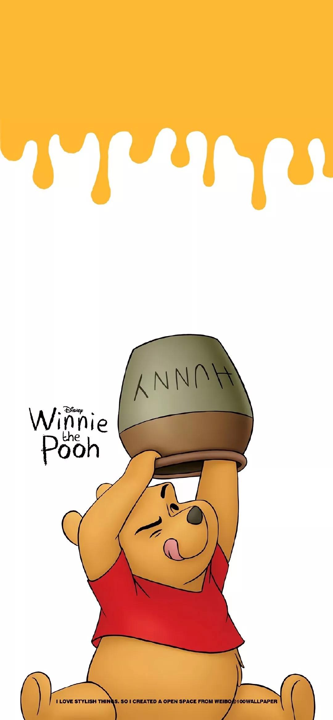 手机壁纸｜小熊维尼
