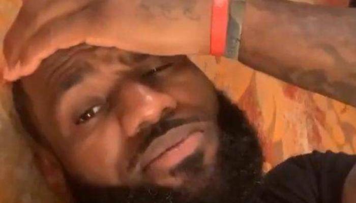 老詹累到坐在场边,老詹打46分