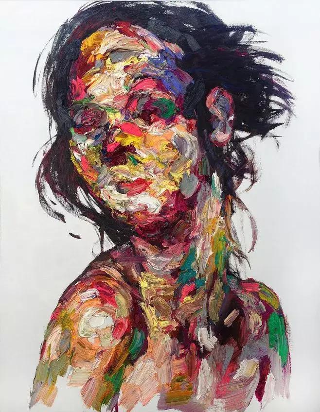 厚画的魅力！韩国shinkwangho用有张力的作品直击眼球！！！