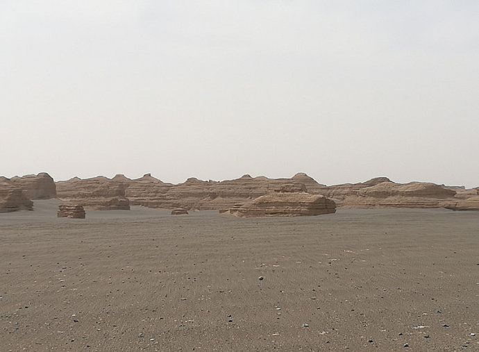 敦煌雅丹魔鬼城景观,大西北七彩丹霞地貌风景绝美震撼