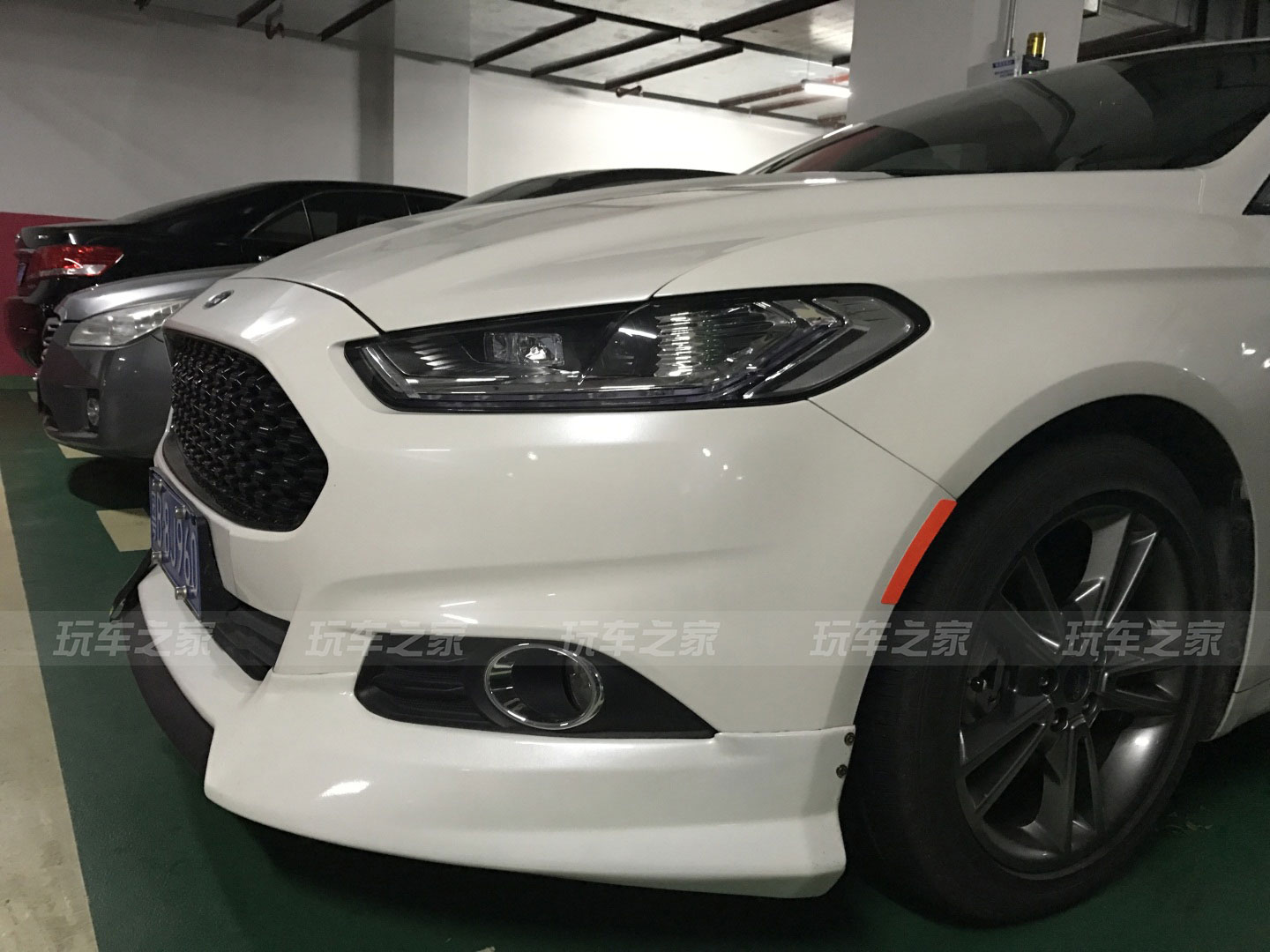 福特蒙迪欧2024新款改装门把手,2020款蒙迪欧个性改装灯光效果