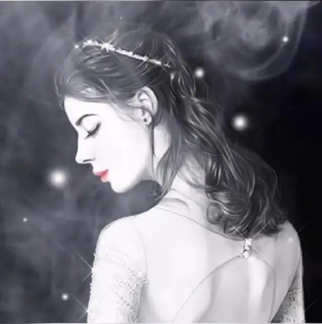 让人眼前一亮的黑白头像,拿图吱一声照片