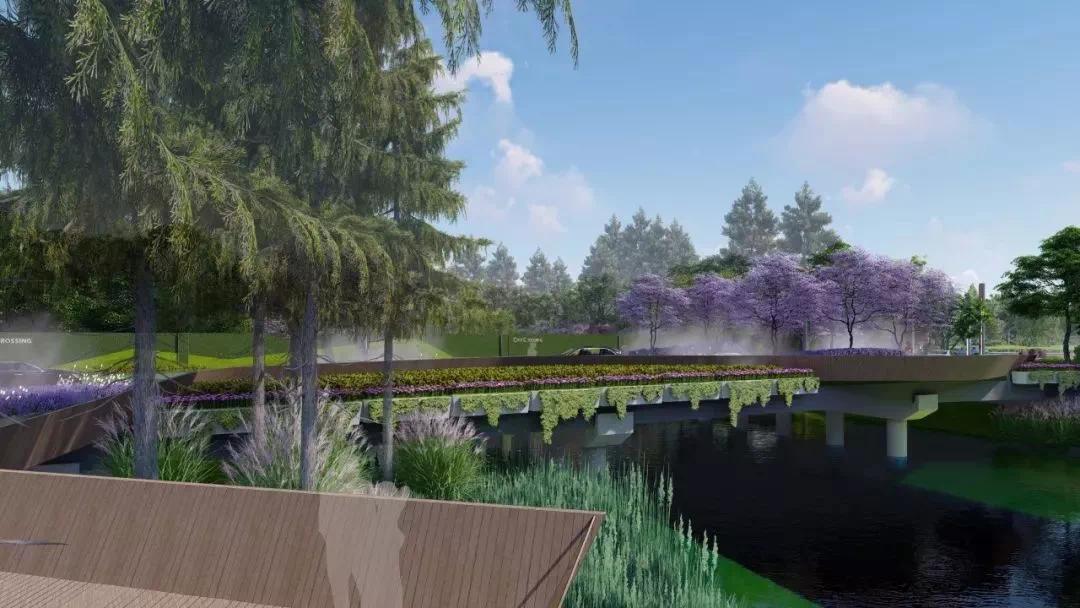 华润阜阳中心图,华润阜阳中心景观河