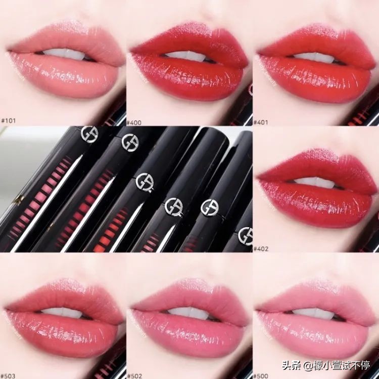 阿玛尼口红哑光唇釉,阿玛尼405唇釉新款真实试色