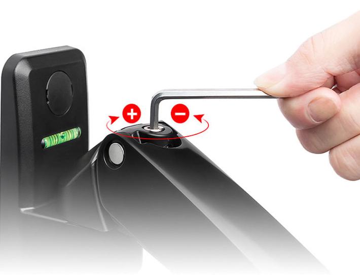 不用换大桌，都能再放一台显示器！太省空间了