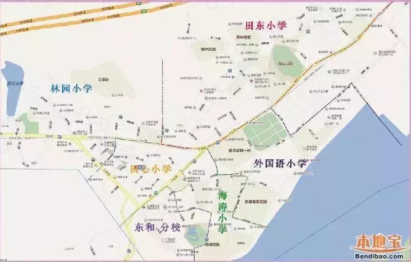 深圳市中小学学区查询,广东实验学校深圳校区学区划分