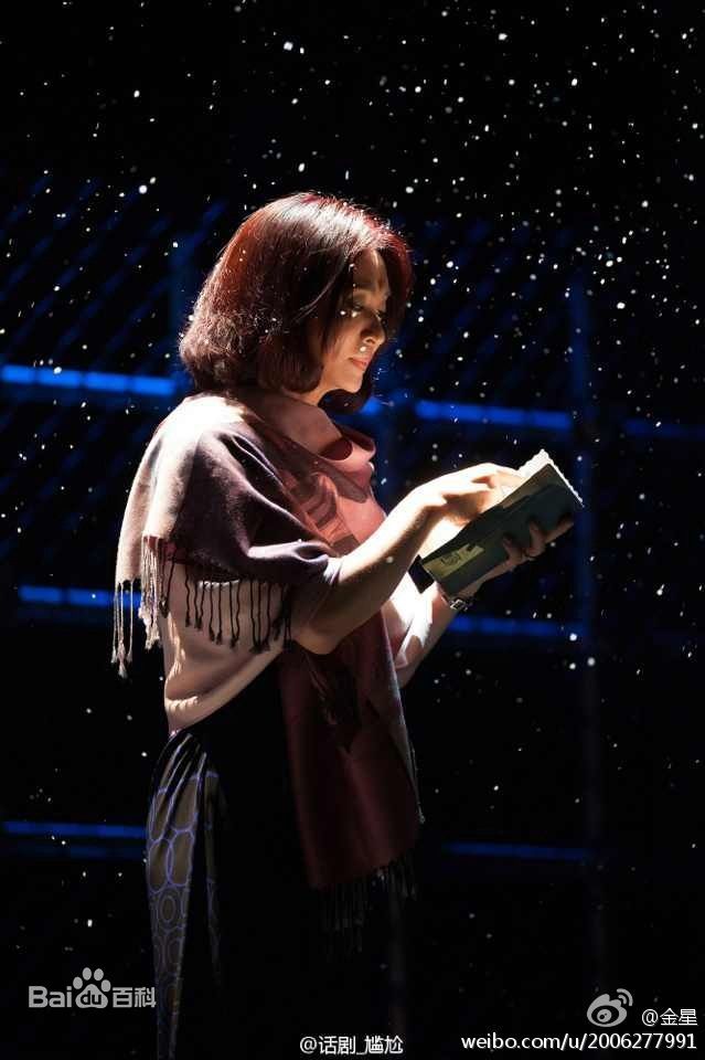 金星2015年的一次颁奖晚会,金星在达沃斯论坛获奖