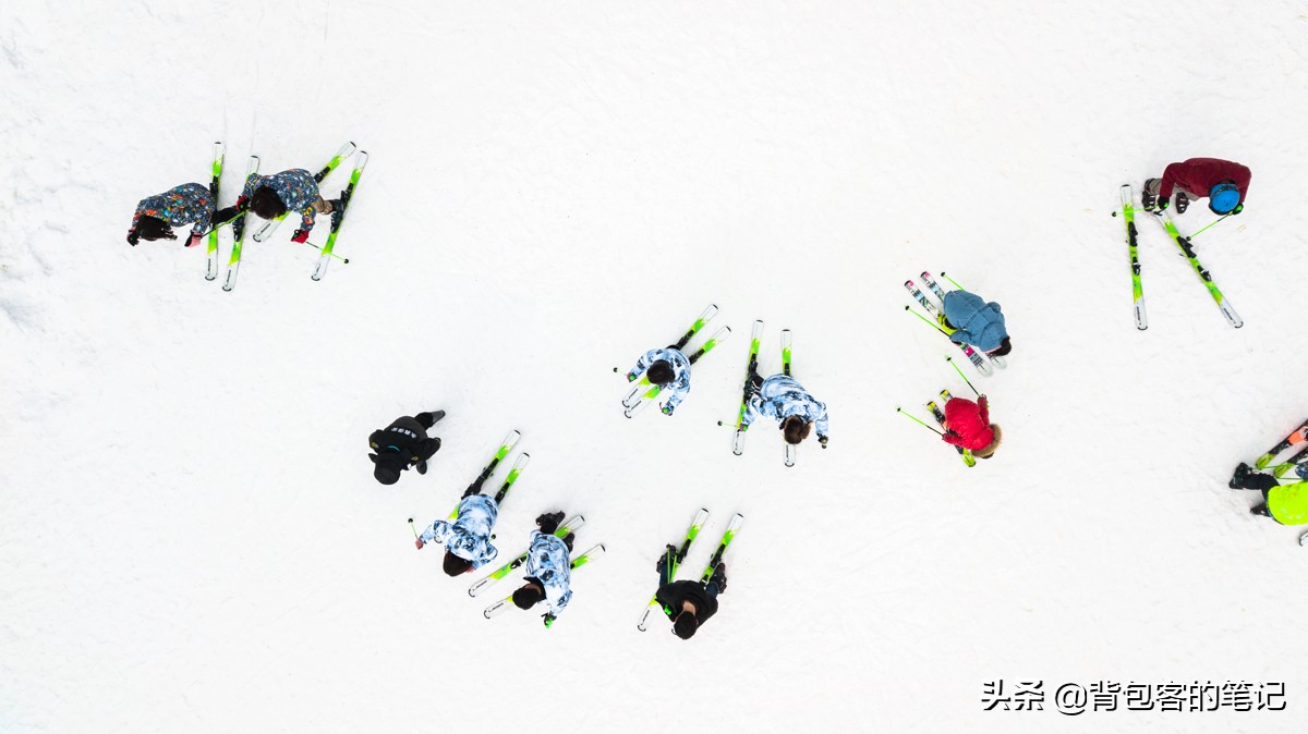 安吉云上草原滑雪真实照片,安吉云上草原滑雪场有多少度