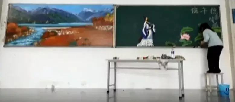 美术生作品不如这位保洁阿姨大姐，无名之辈也能梦想成真！