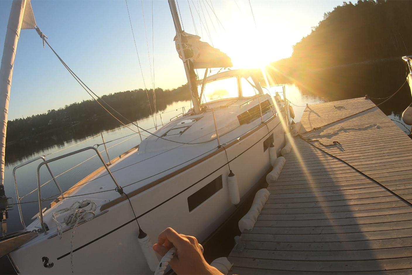 中国小伙的航海日记（二）：两个菜鸟闯北欧，被困极寒波罗的海