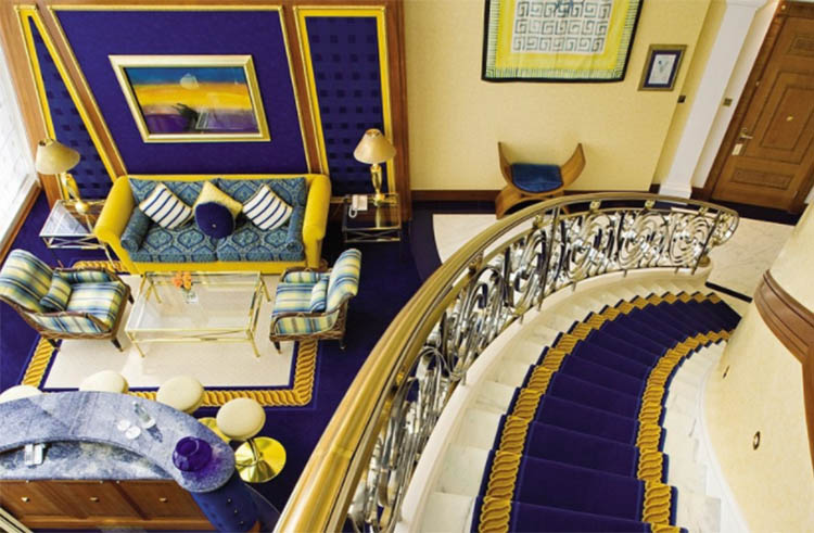 迪拜帆船酒店5万一天,迪拜帆船酒店不怕水涨吗