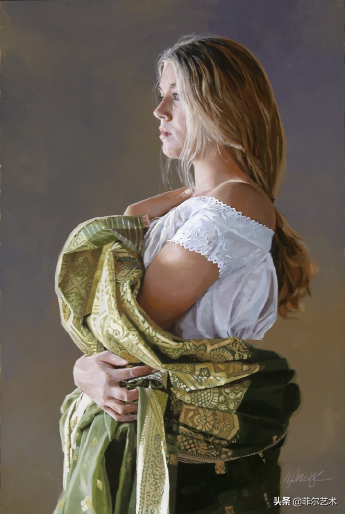 mellende油画作品欣赏,法国艺术家的超写实油画作品